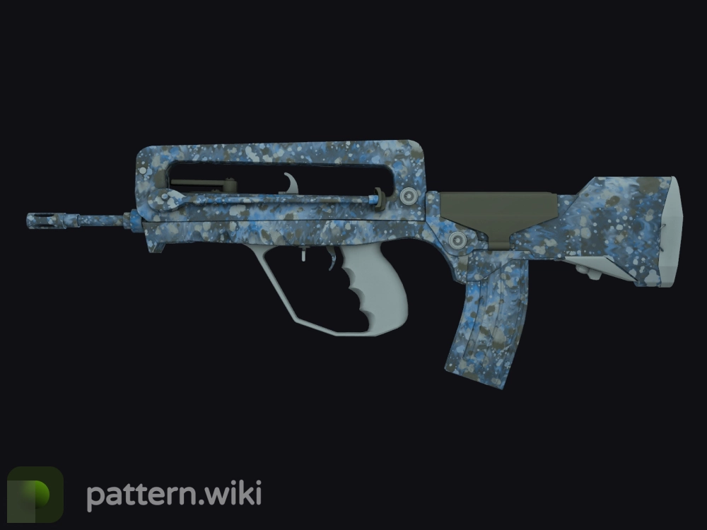 FAMAS Cyanospatter seed 951