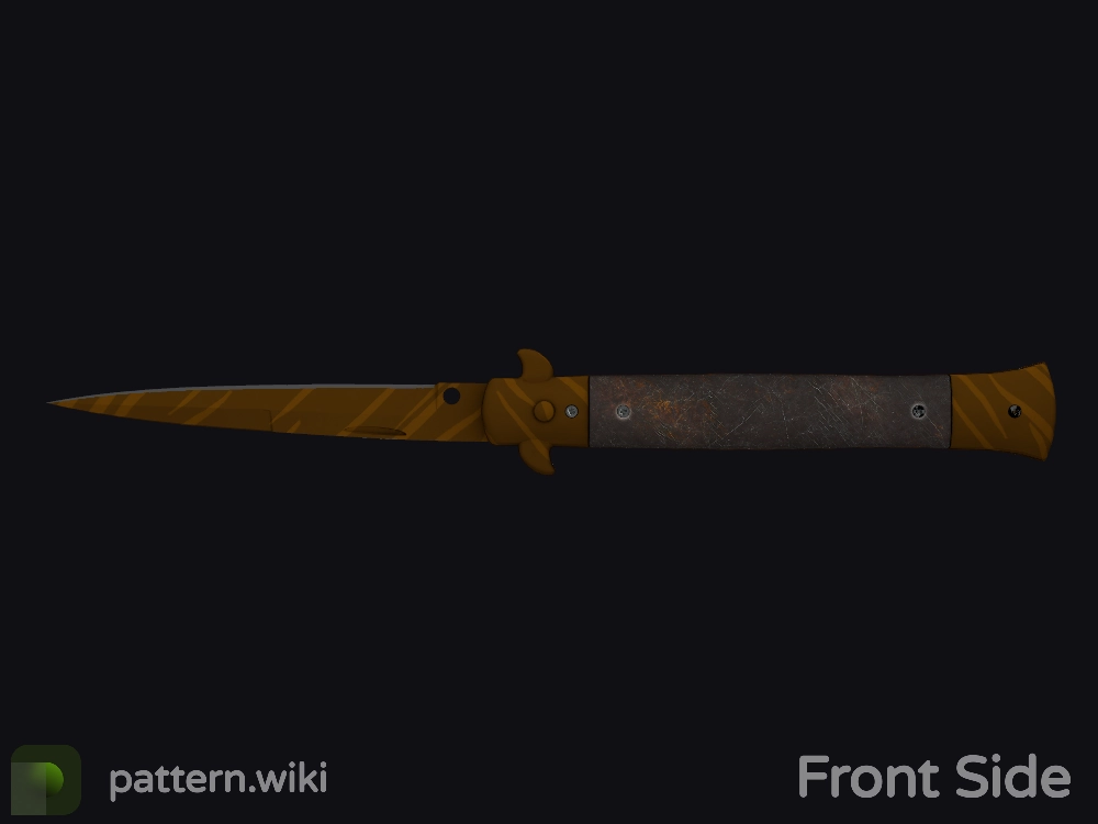 Stiletto Knife Tiger Tooth seed 846