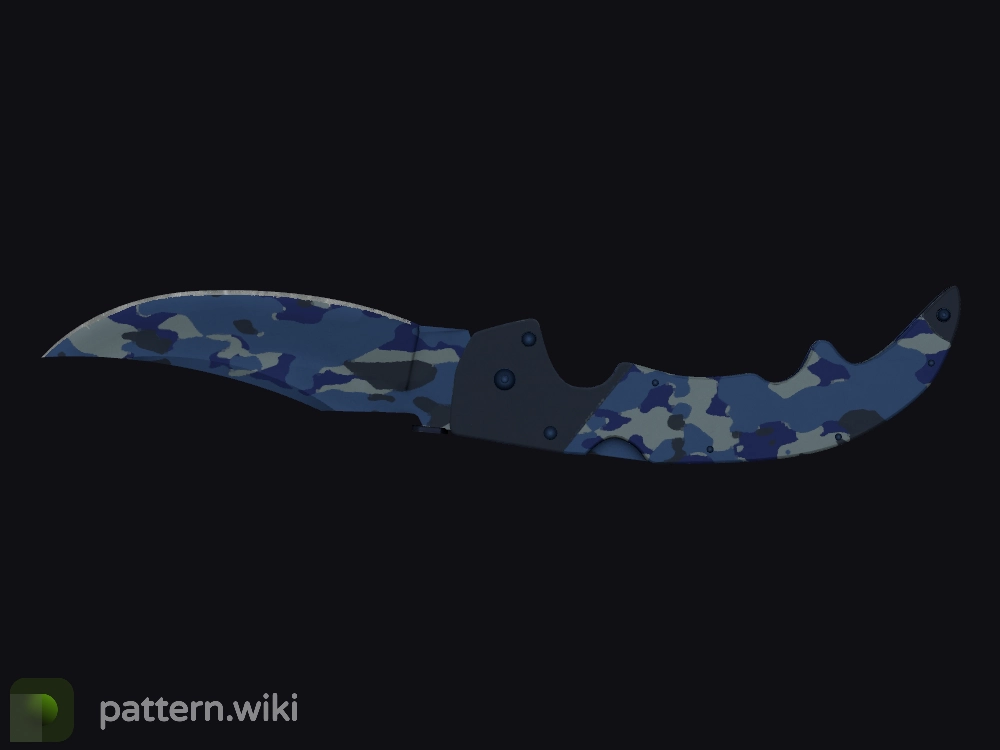 Falchion Knife Bright Water seed 108