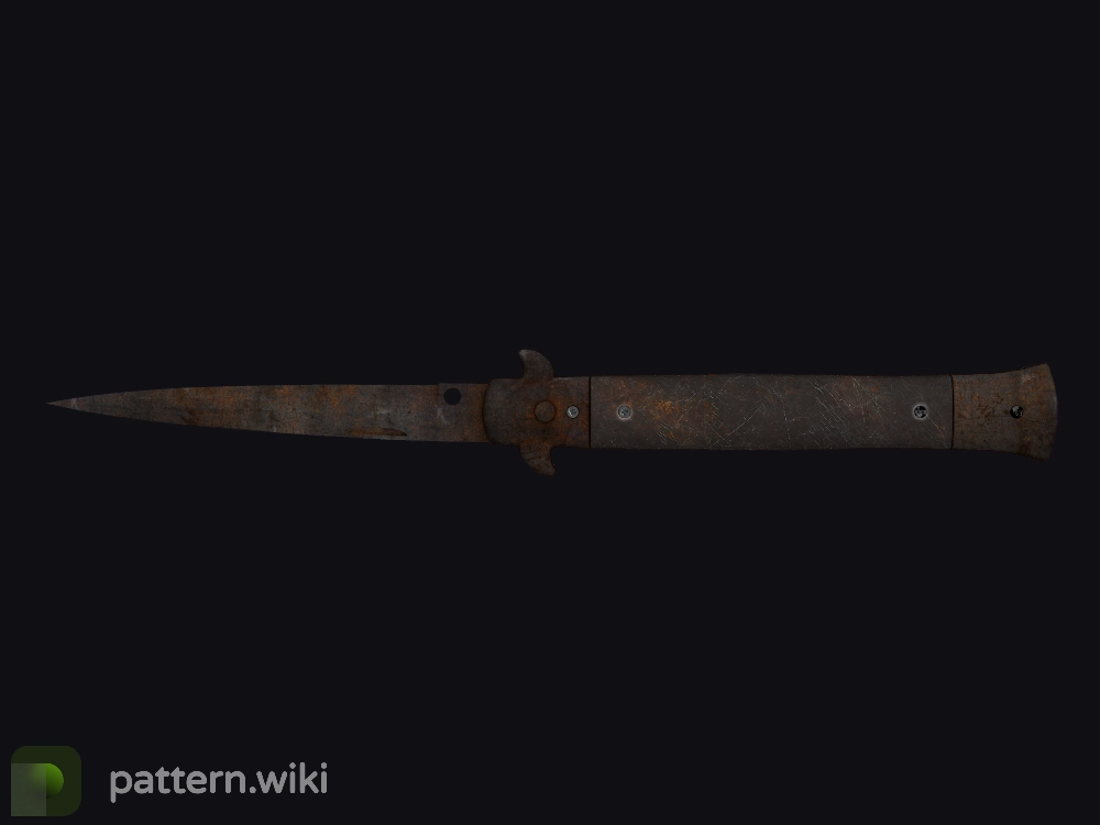 Stiletto Knife Rust Coat seed 967