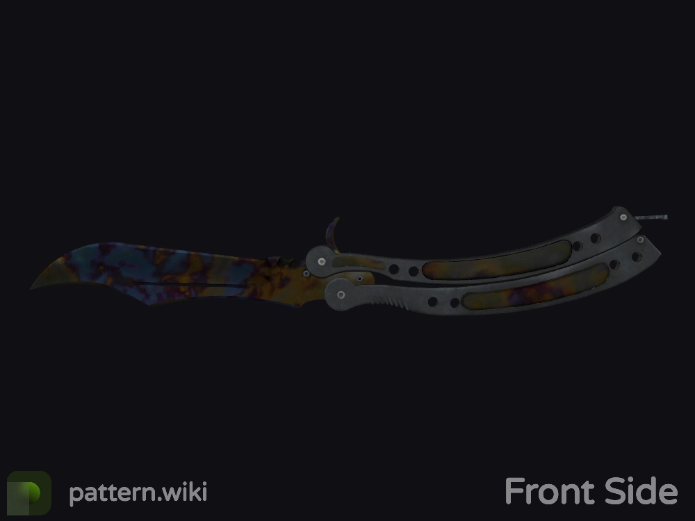 Butterfly Knife Case Hardened seed 834