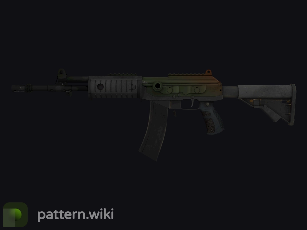 Galil AR Amber Fade seed 649