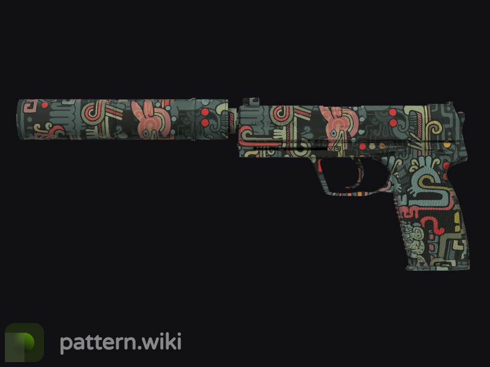 USP-S Ancient Visions seed 214