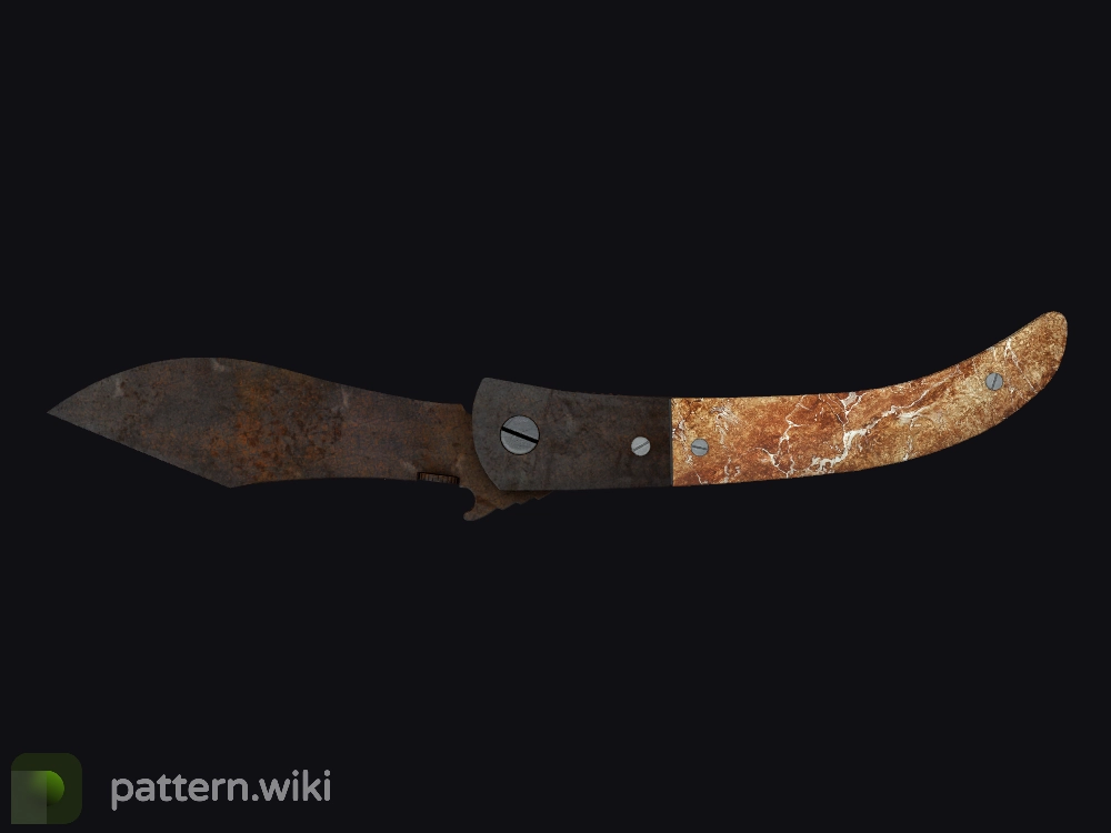 Navaja Knife Rust Coat seed 312