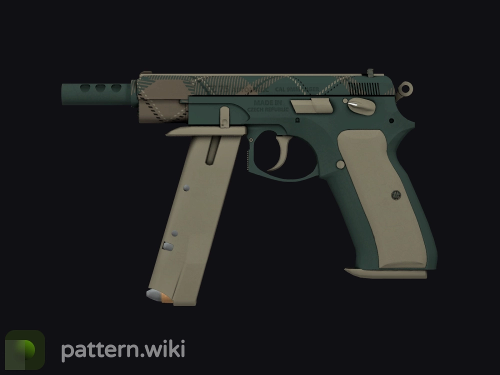 CZ75-Auto Green Plaid seed 386