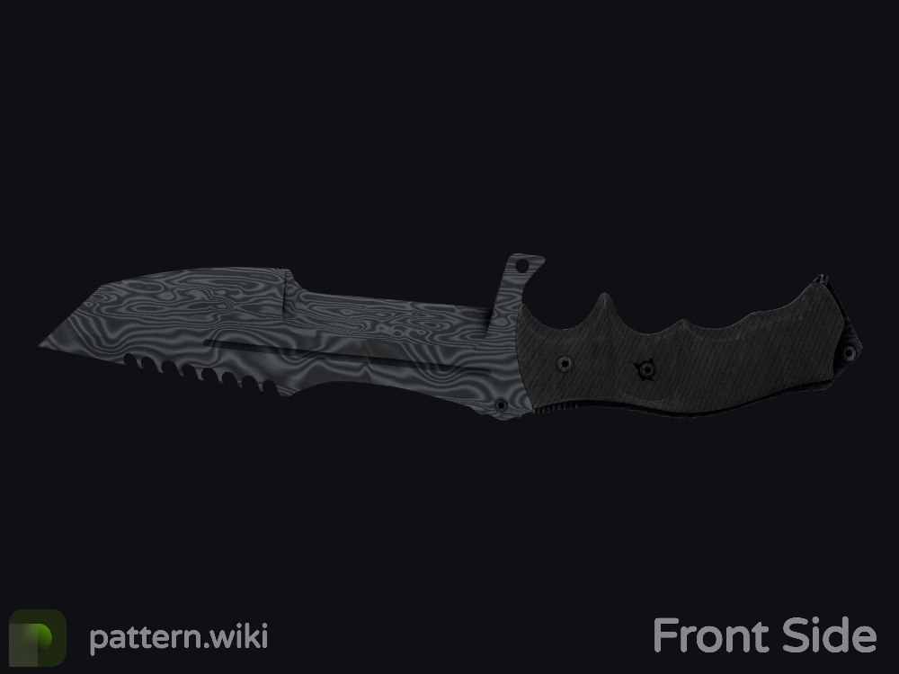 Huntsman Knife Damascus Steel seed 605