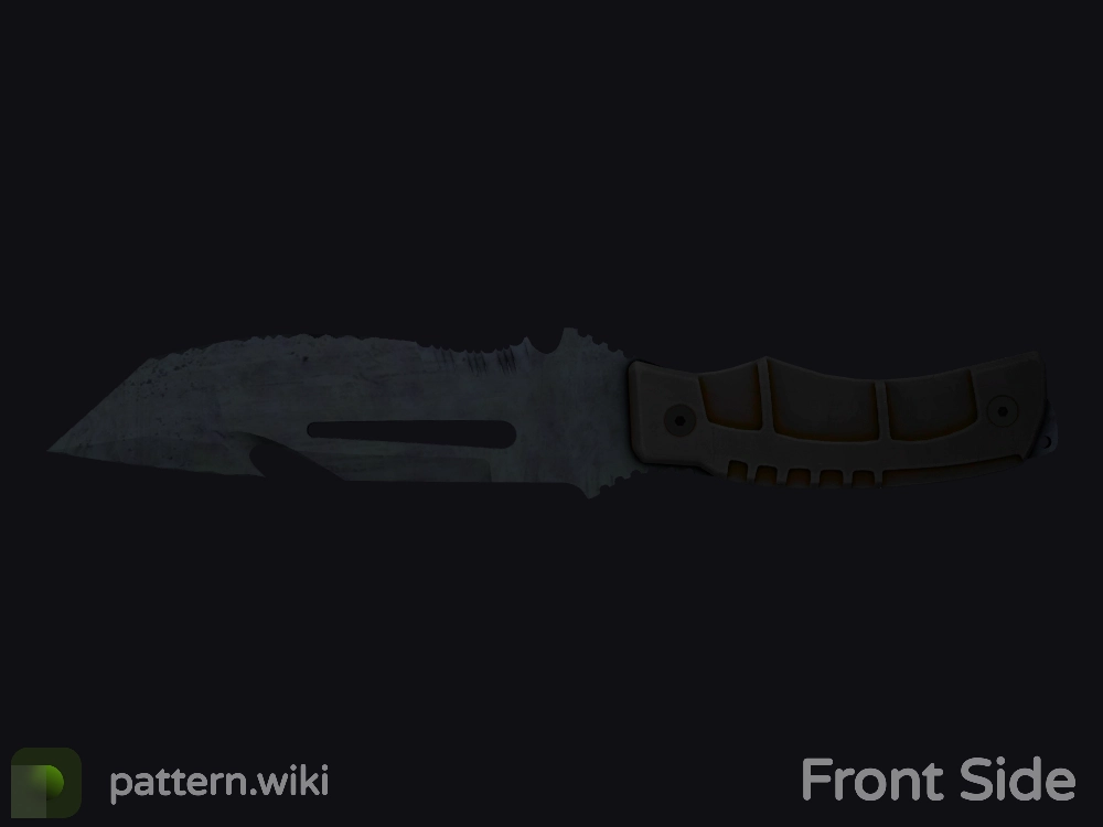 Survival Knife Blue Steel seed 828