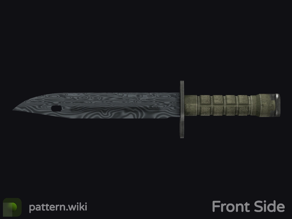 Bayonet Damascus Steel seed 535