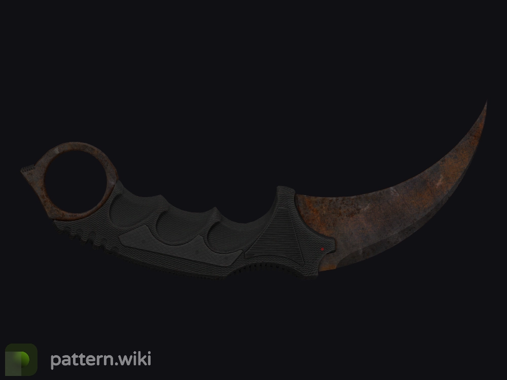 Karambit Rust Coat seed 346