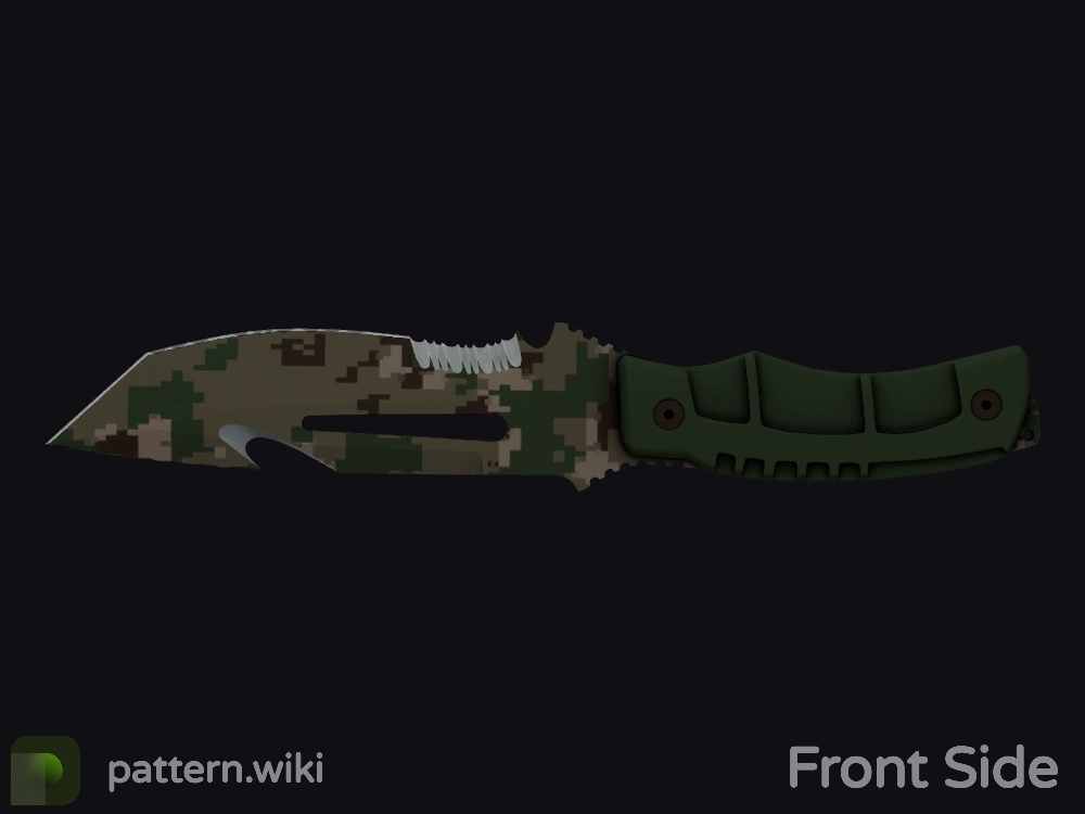 Survival Knife Forest DDPAT seed 307