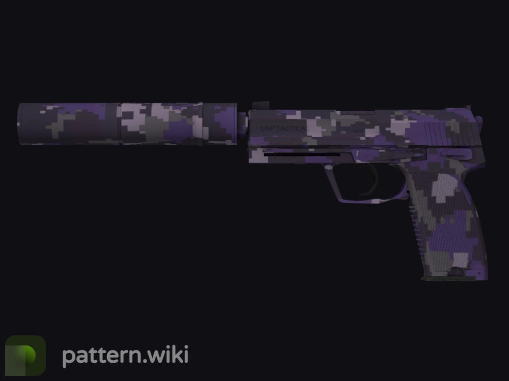 USP-S Purple DDPAT seed 293