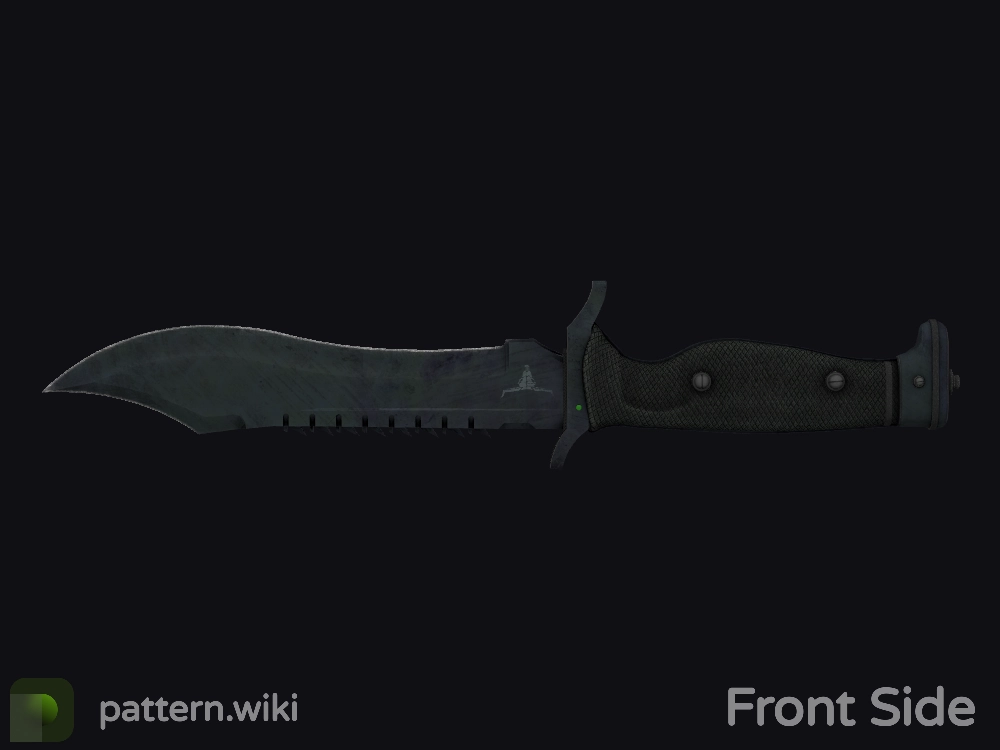 Bowie Knife Blue Steel seed 421