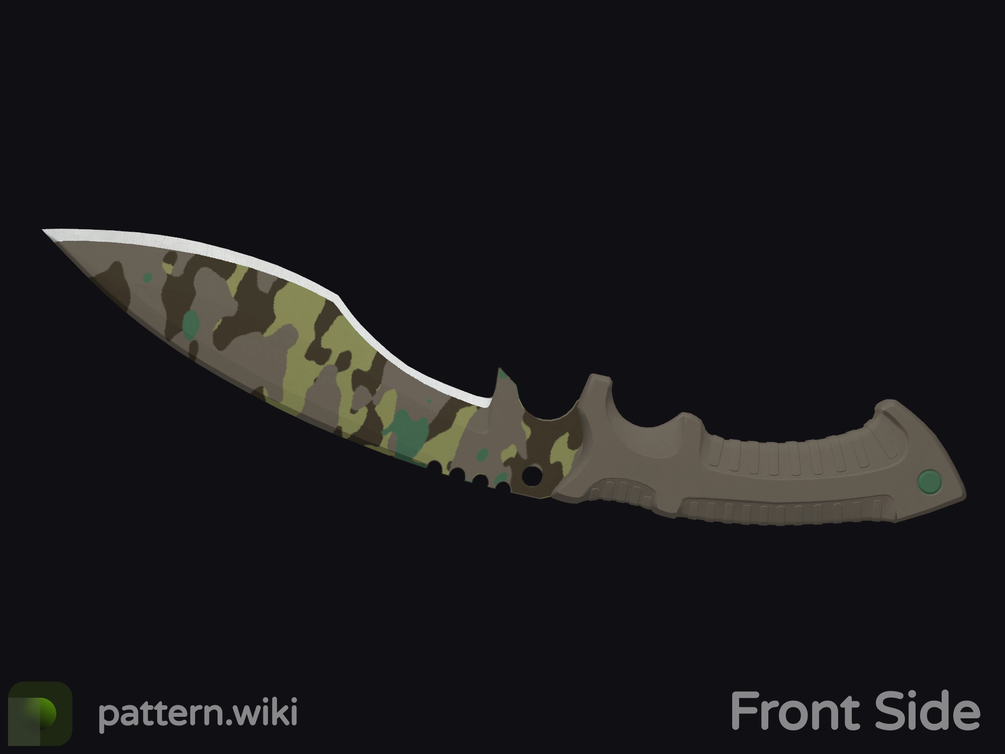 Kukri Knife Boreal Forest seed 809