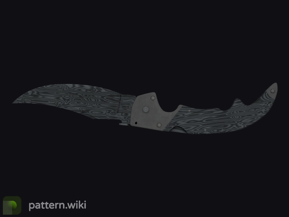 Falchion Knife Damascus Steel seed 362