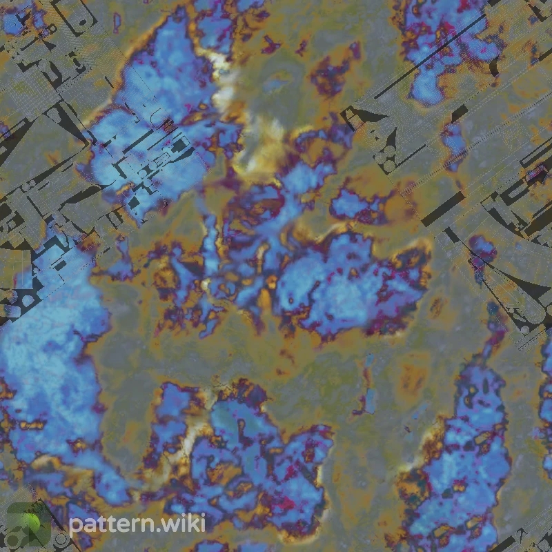 AK-47 Case Hardened seed 165 pattern template