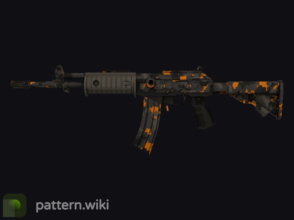 Galil AR Orange DDPAT seed 591