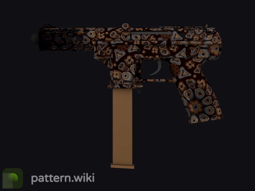 Tec-9 Orange Murano seed 442