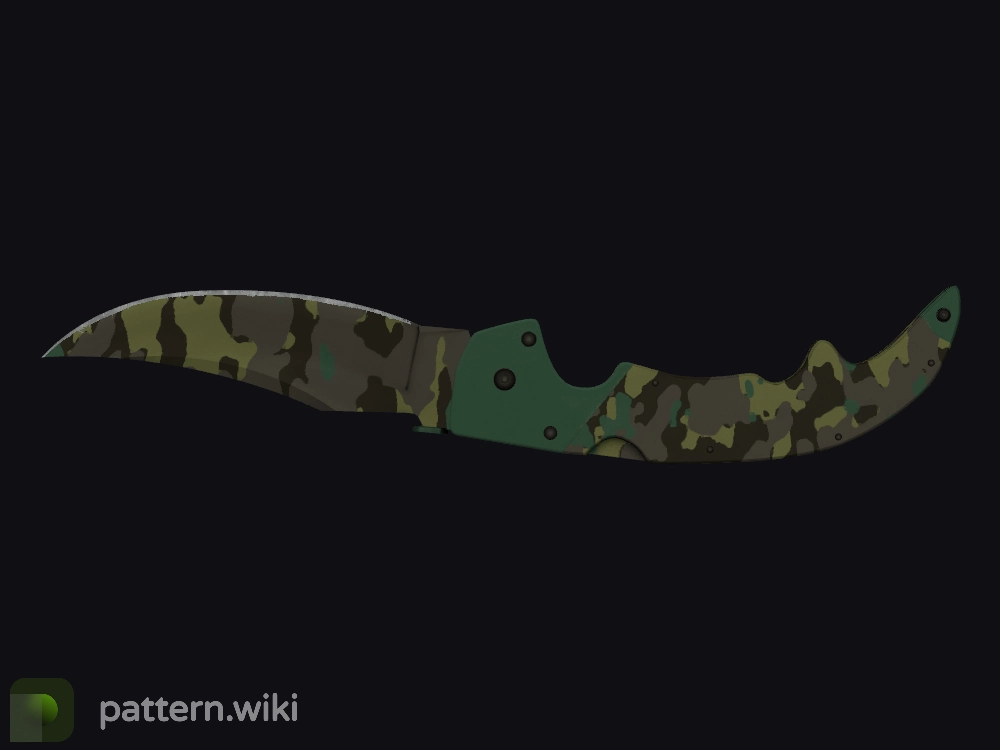 Falchion Knife Boreal Forest seed 855