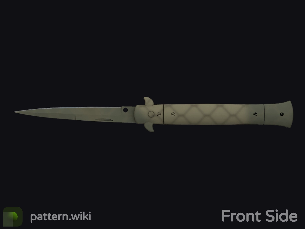 Stiletto Knife Safari Mesh seed 655