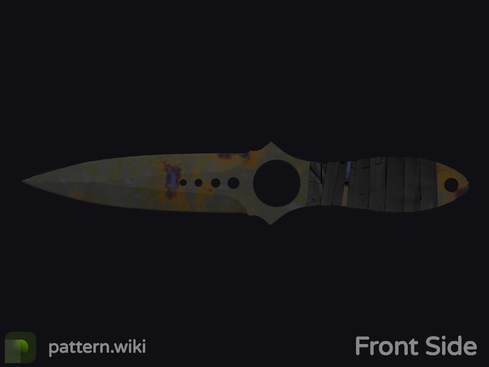 Skeleton Knife Case Hardened seed 12