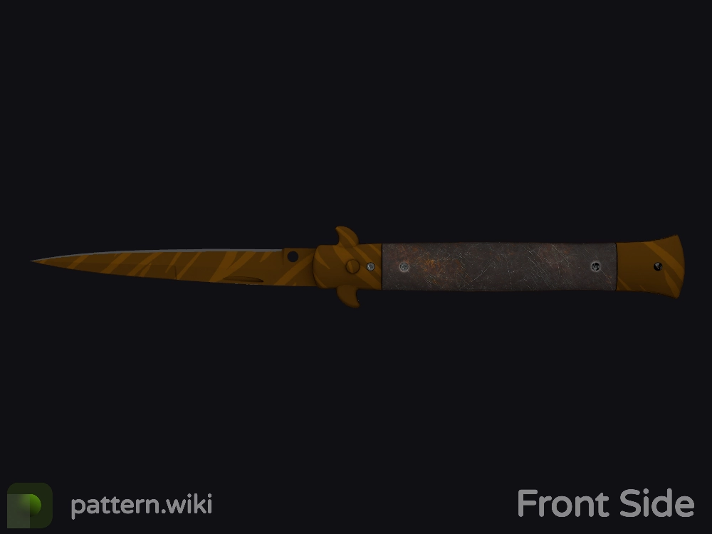 Stiletto Knife Tiger Tooth seed 512