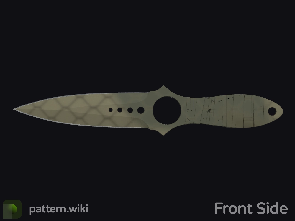 Skeleton Knife Safari Mesh seed 809