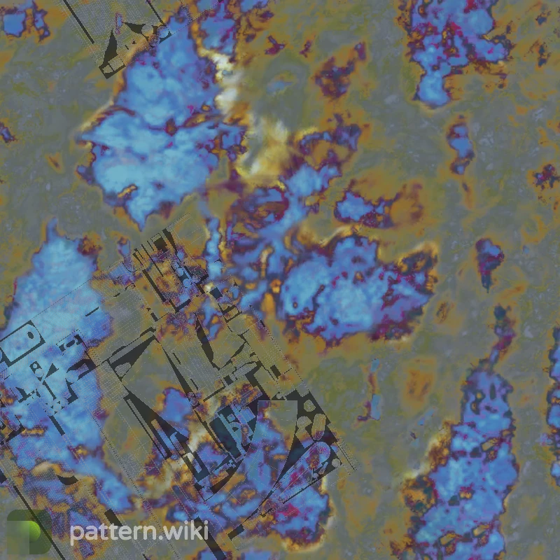 AK-47 Case Hardened seed 646 pattern template