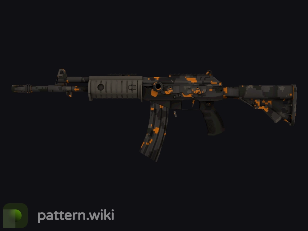 Galil AR Orange DDPAT seed 819