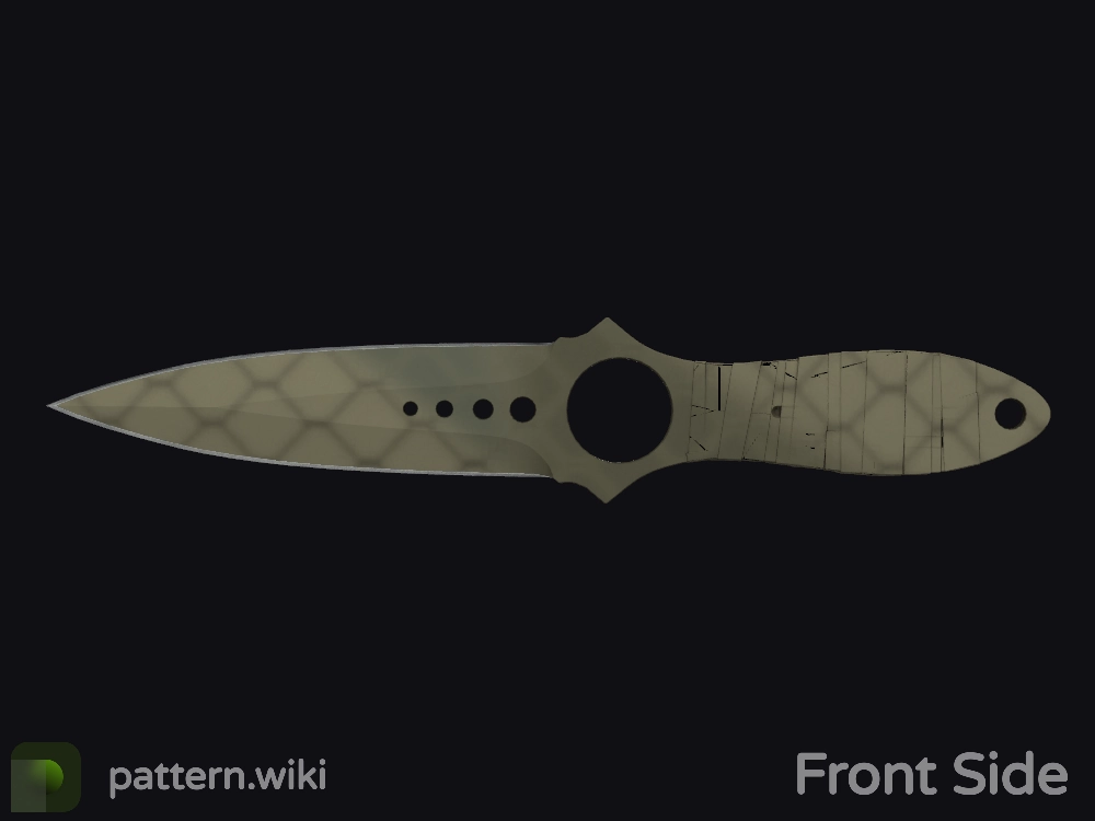 Skeleton Knife Safari Mesh seed 342