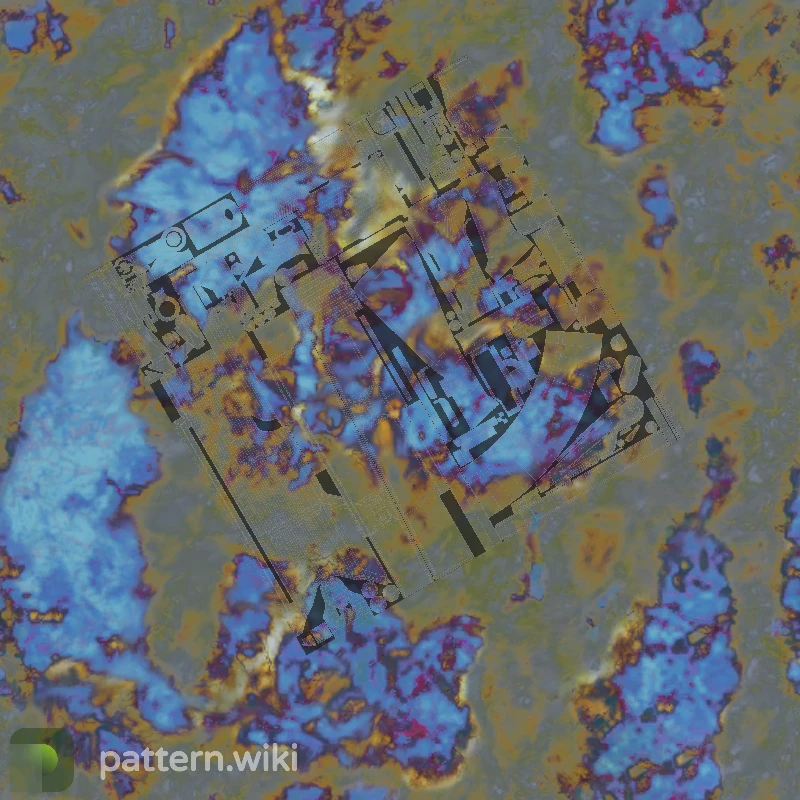 AK-47 Case Hardened seed 394 pattern template