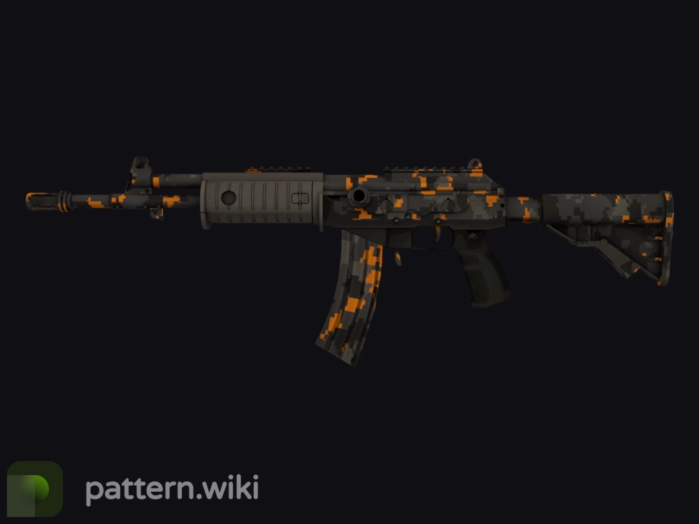 Galil AR Orange DDPAT seed 592