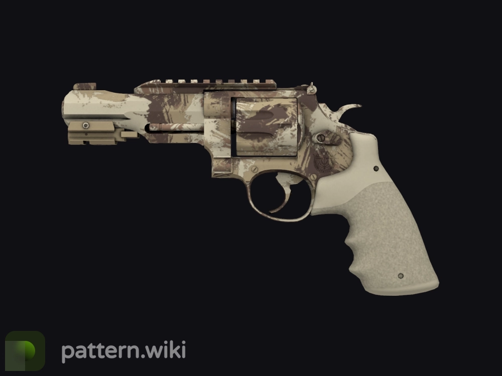 R8 Revolver Desert Brush seed 3