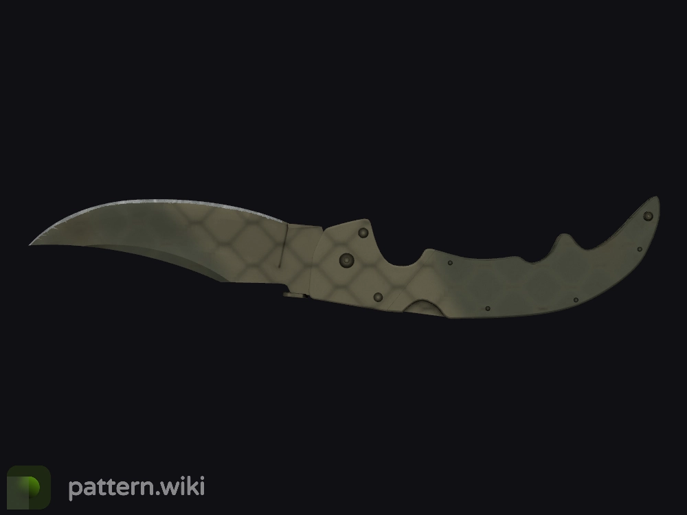 Falchion Knife Safari Mesh seed 736