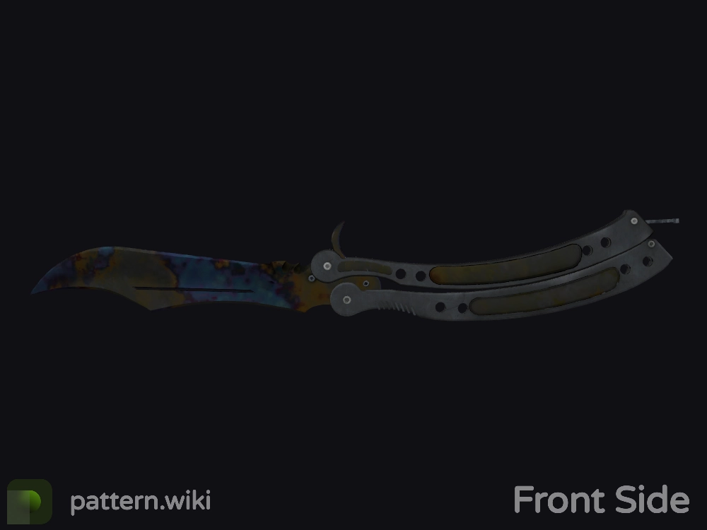 Butterfly Knife Case Hardened seed 23