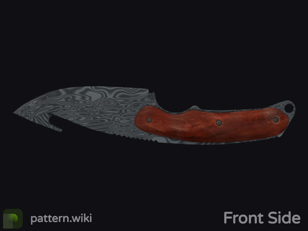 Gut Knife Damascus Steel seed 22