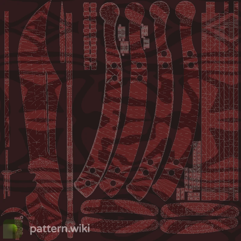 Butterfly Knife Slaughter seed 699 pattern template