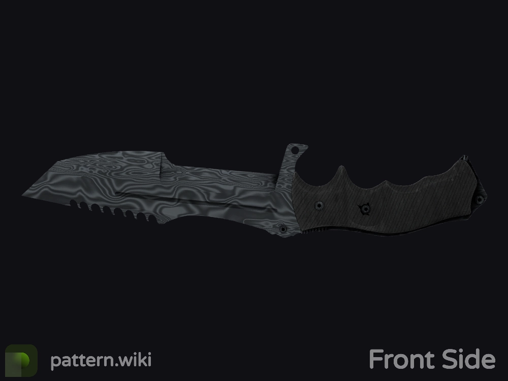 Huntsman Knife Damascus Steel seed 661