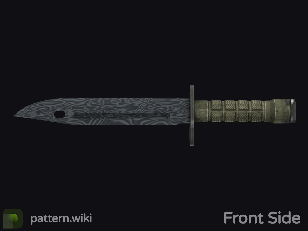 Bayonet Damascus Steel seed 763