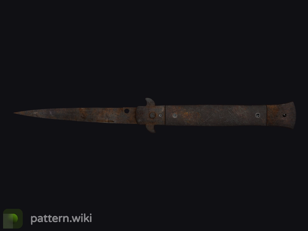 Stiletto Knife Rust Coat seed 420