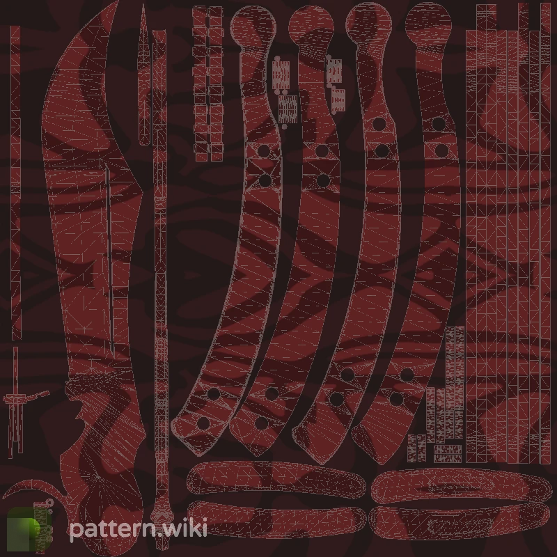 Butterfly Knife Slaughter seed 783 pattern template