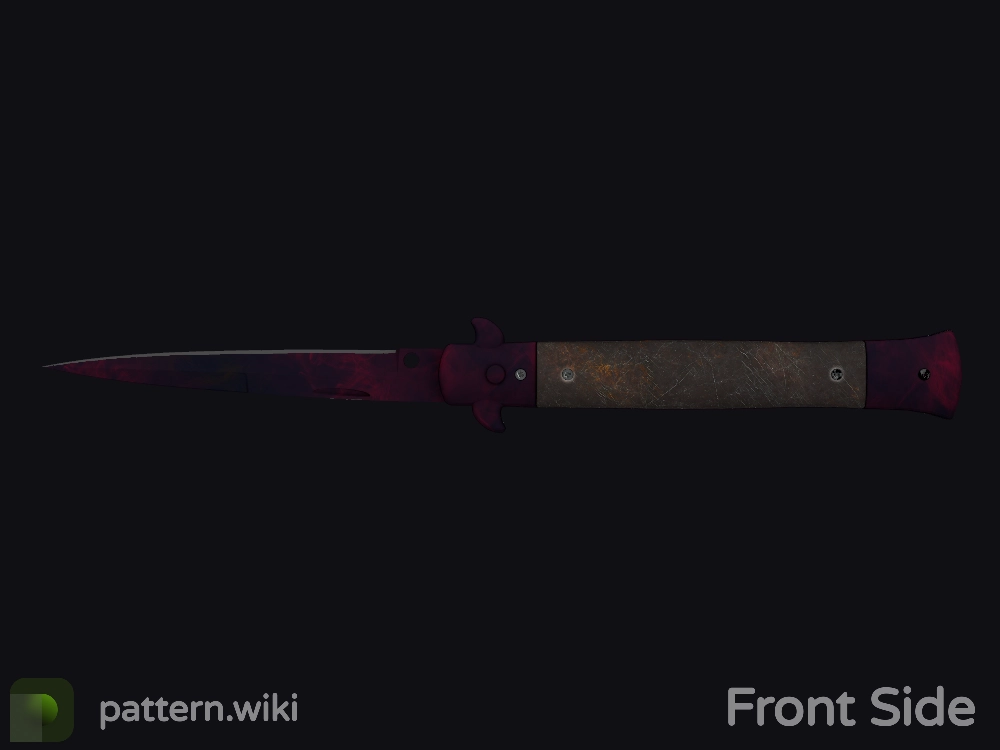 Stiletto Knife Doppler seed 308