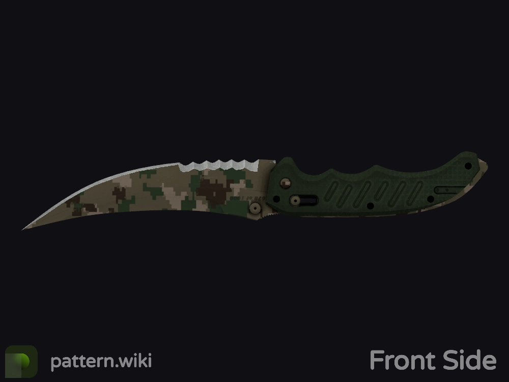 Flip Knife Forest DDPAT seed 735