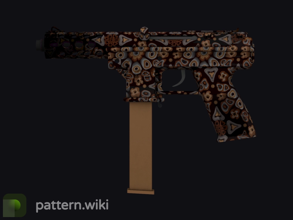 Tec-9 Orange Murano seed 897