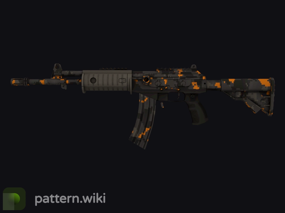 Galil AR Orange DDPAT seed 735