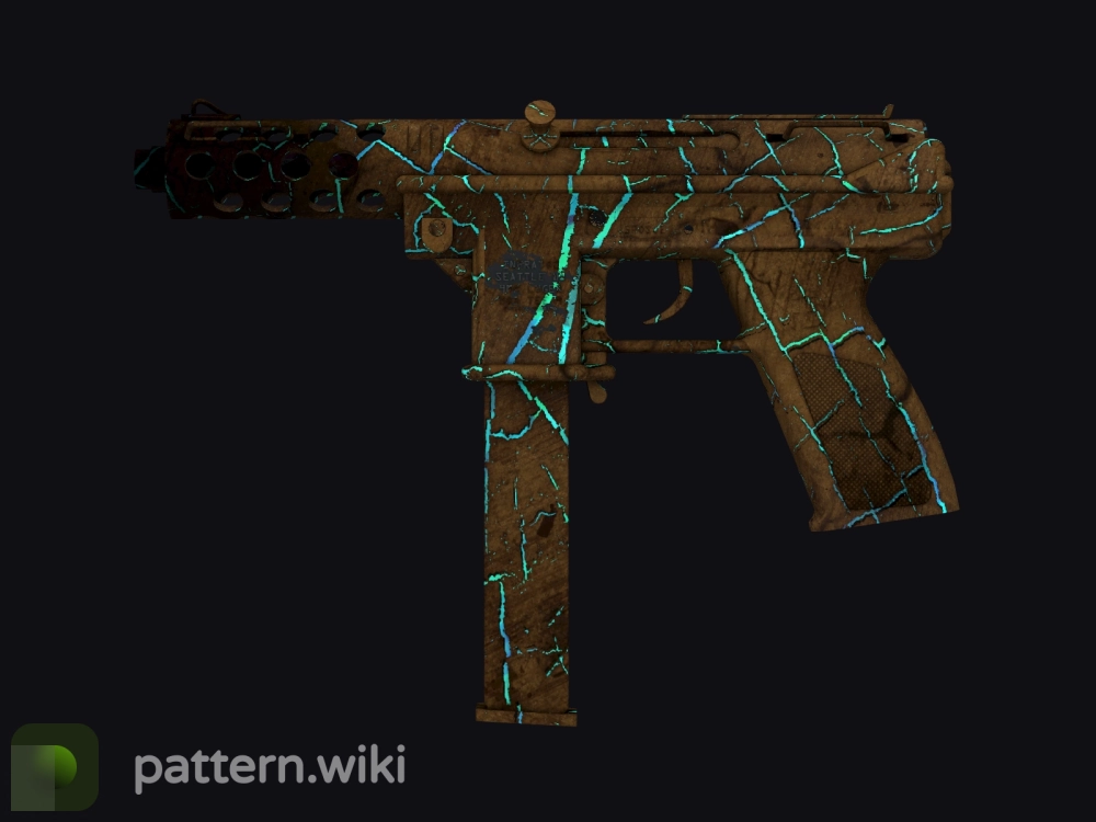 Tec-9 Cracked Opal seed 123