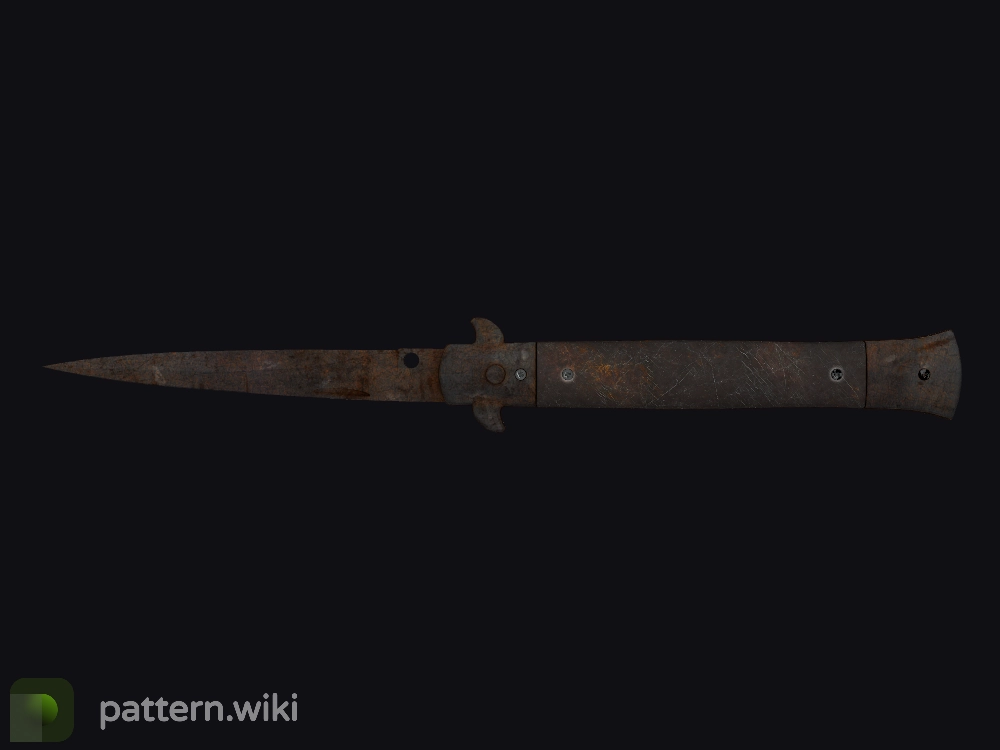 Stiletto Knife Rust Coat seed 151