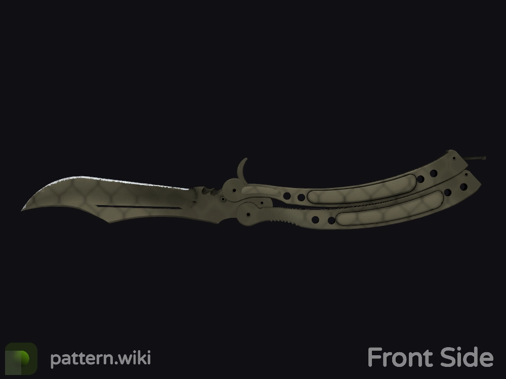 Butterfly Knife Safari Mesh seed 572