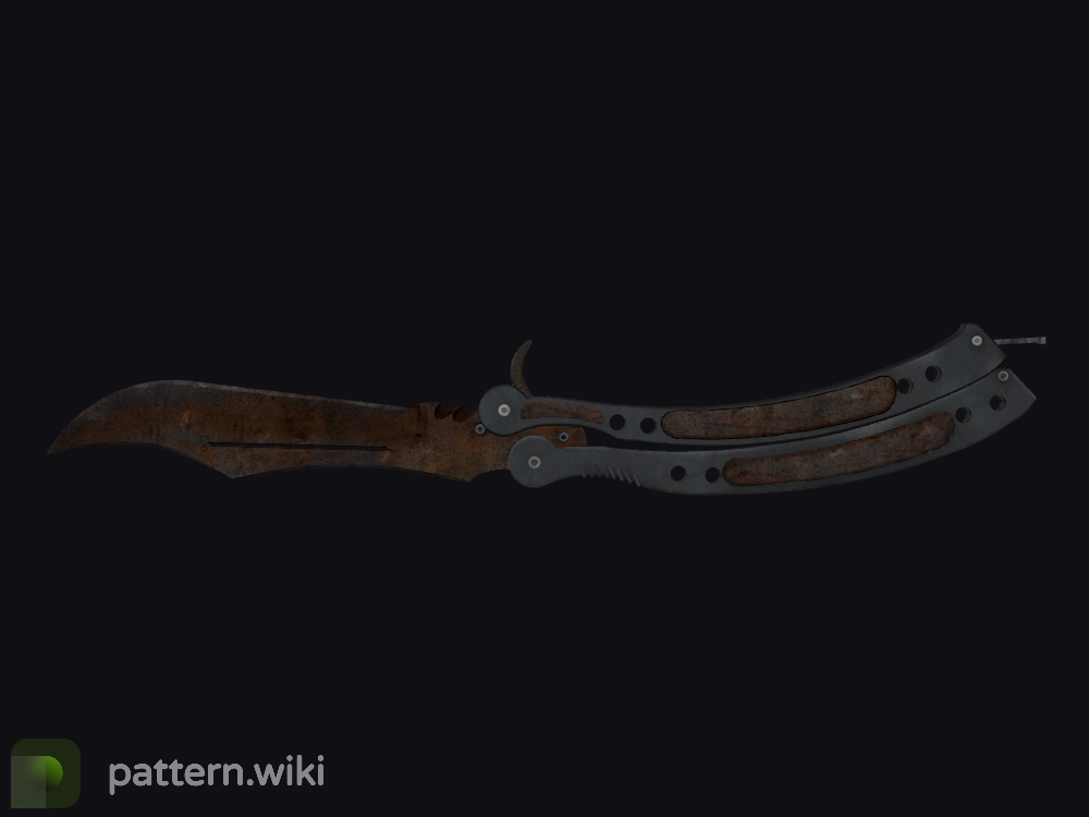 Butterfly Knife Rust Coat seed 430