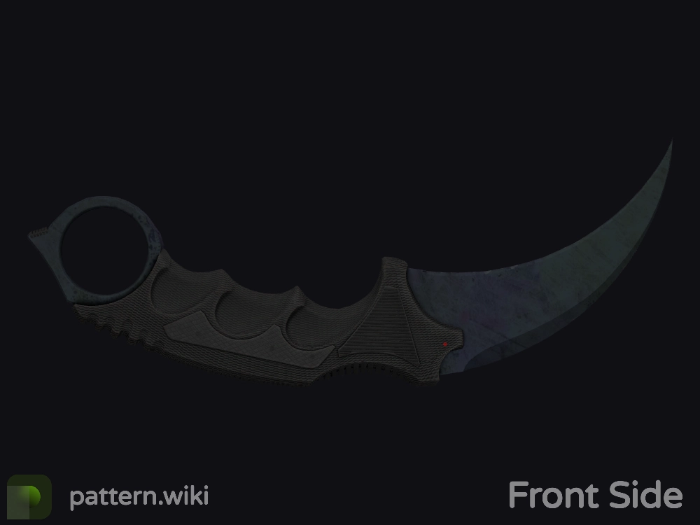 Karambit Blue Steel seed 106