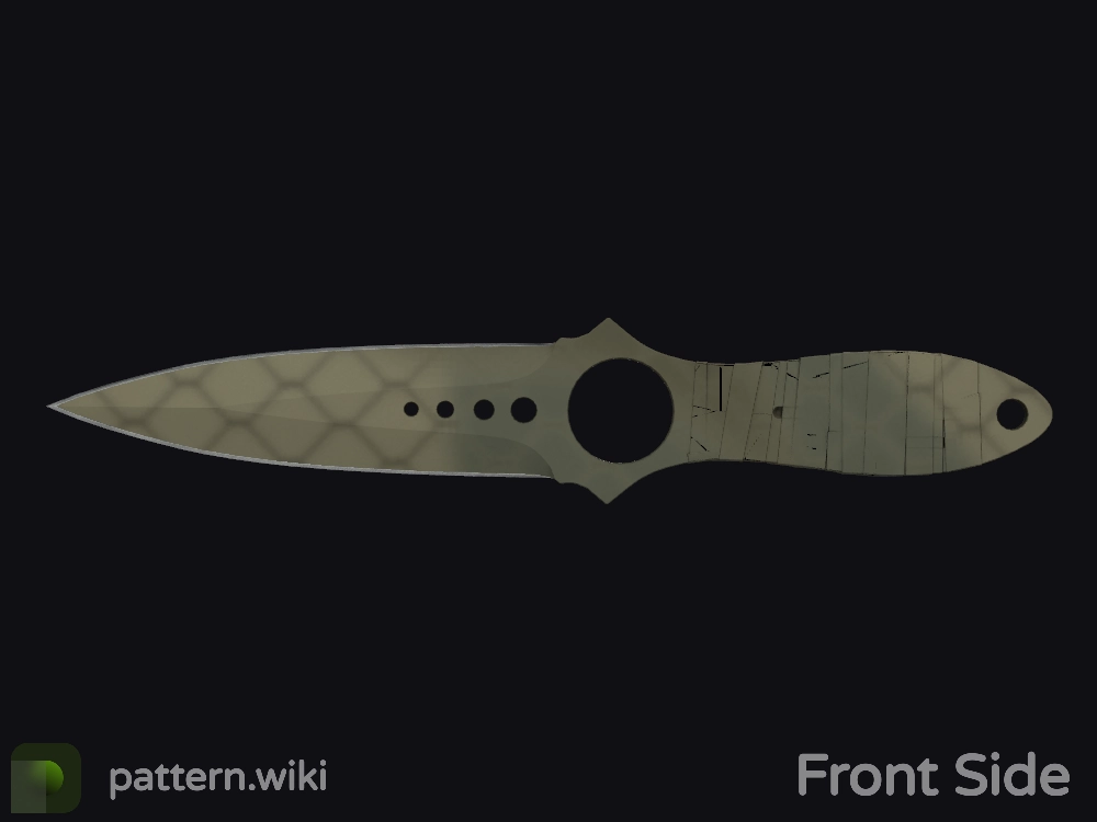 Skeleton Knife Safari Mesh seed 688